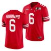 ohio state buckeyes sam hubbard scarlet 2021 sugar bowl champions college football playoff college football playoff jersey