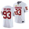 oklahoma sooners lee roy selmon white 2021 red river showdown men jersey