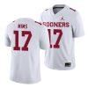 oklahoma sooners marvin mims white game men's jersey