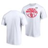 oklahoma sooners white 2021 ncaa basketball march madness bound ticket men t shirt