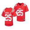 ole miss rebels henry parrish jr. youth red untouchable jersey