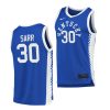 olivier sarr blue college basketball men jersey