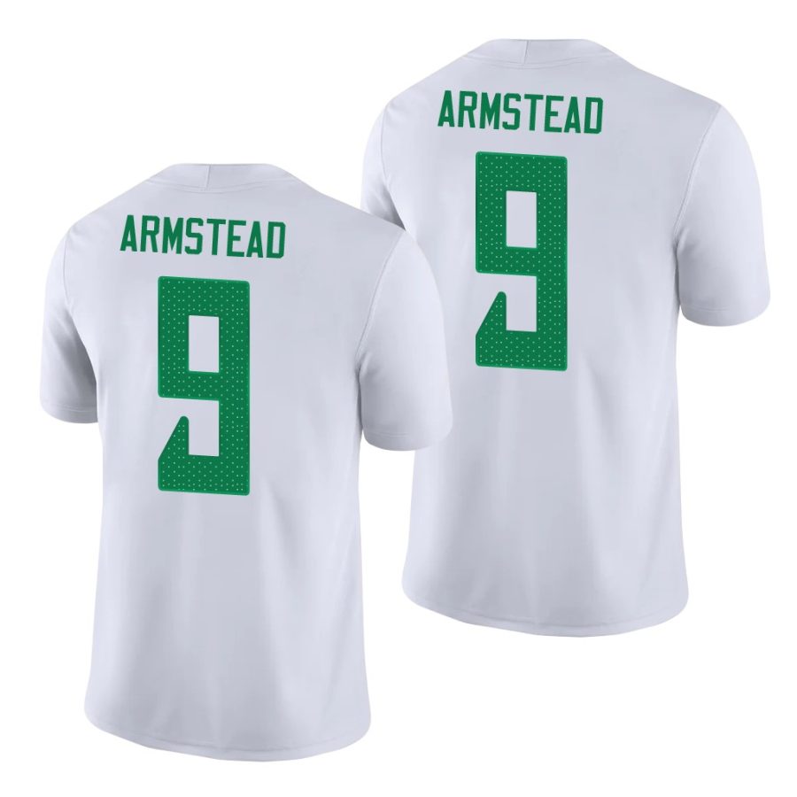 oregon ducks arik armstead white game men's jersey