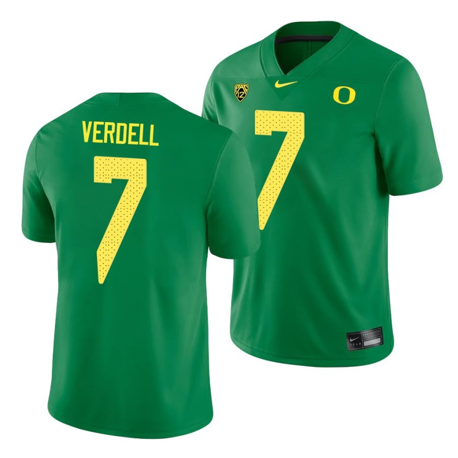 oregon ducks cj verdell green college football men's jersey