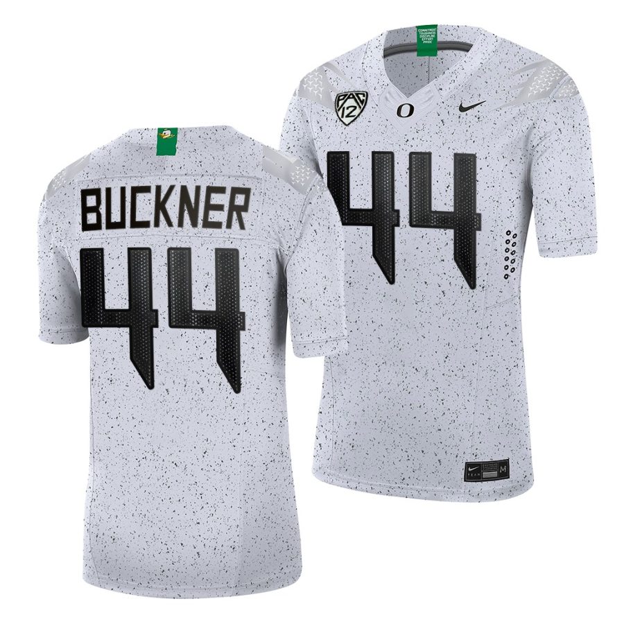 oregon ducks deforest buckner white eggshell men jersey