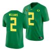 oregon ducks devon williams green college football men's jersey