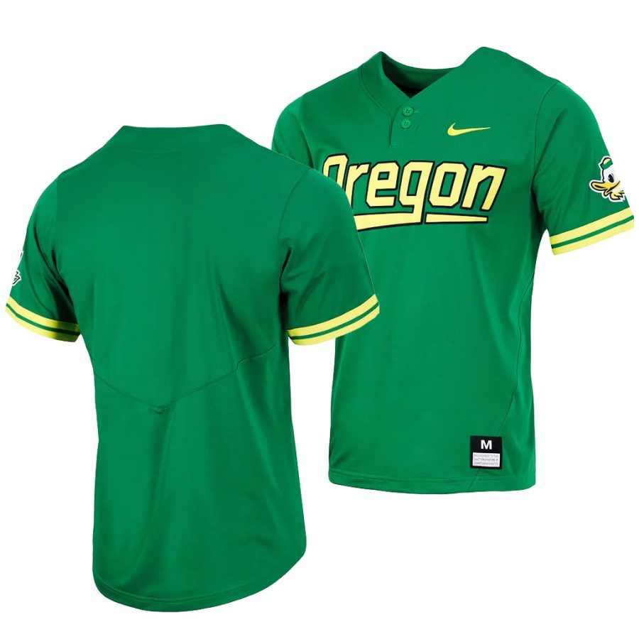 oregon ducks green college baseball replica jersey