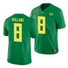 oregon ducks jevon holland green college football men's jersey