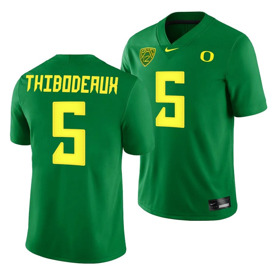 oregon ducks kayvon thibodeaux green college football men jersey