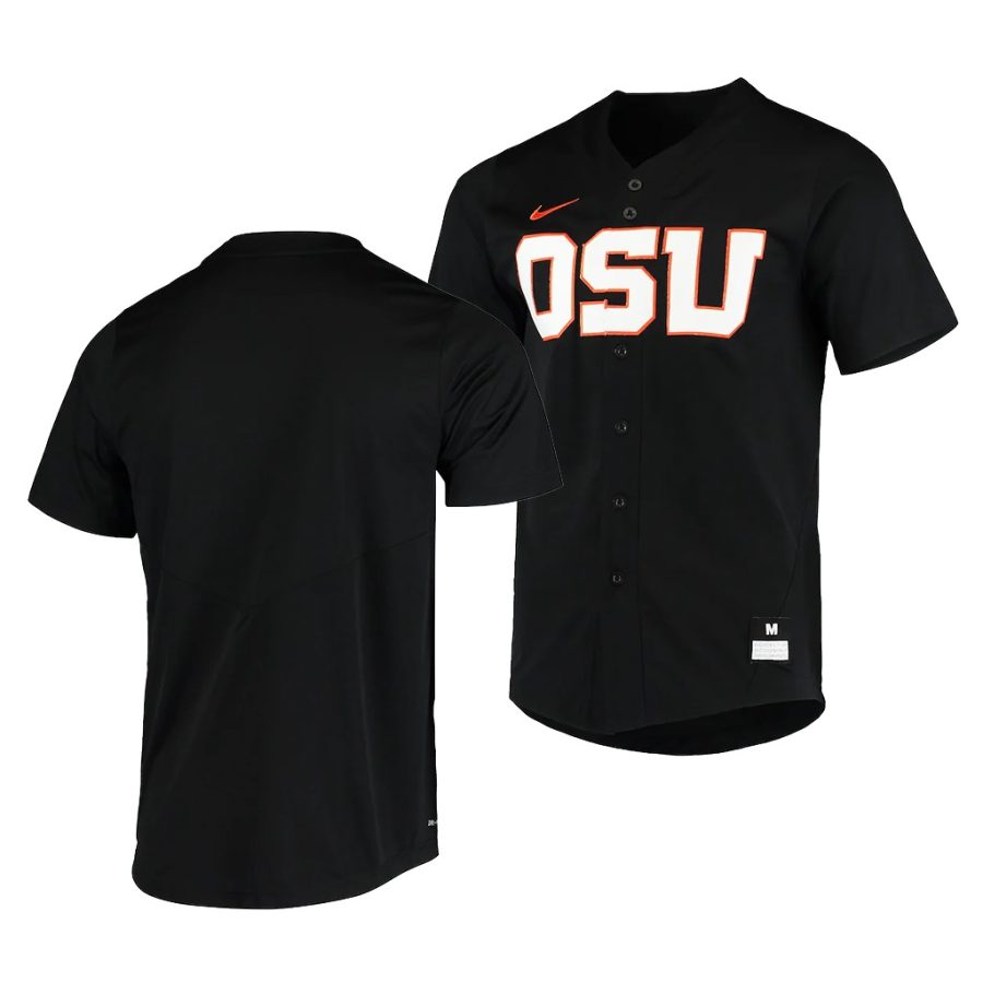 oregon state beavers black college baseball vapor untouchable elite jersey