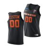 oregon state beavers custom 2021 march madness elite 8 pac 12 black jersey