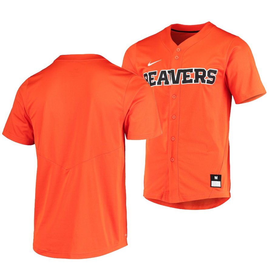 oregon state beavers orange college baseball vapor untouchable elite jersey