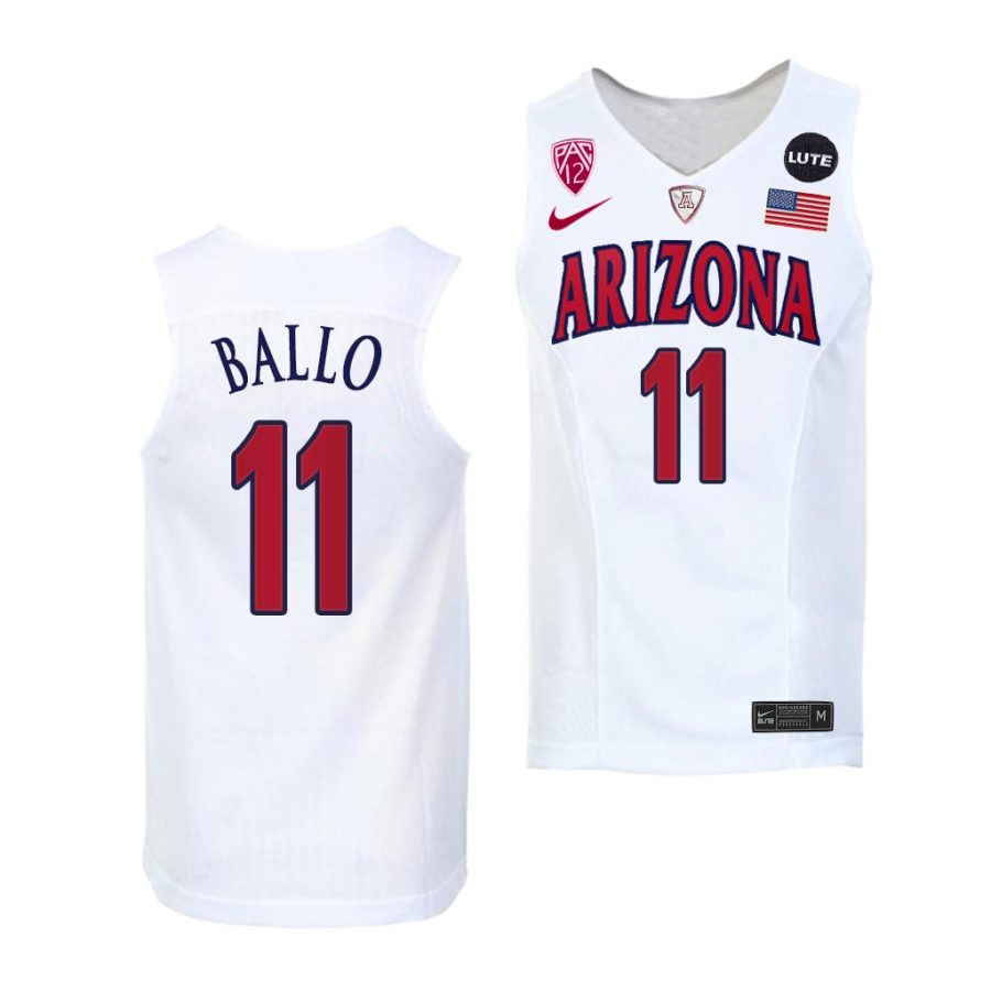 oumar ballo arizona wildcats college basketball 2021 22 replica jersey