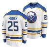 owen power sabres away white 2021 nhl draft first pick men jersey