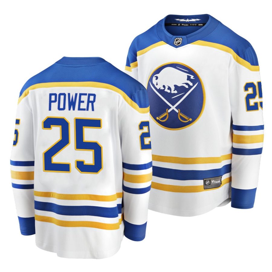 owen power sabres away white 2021 nhl draft first pick men jersey