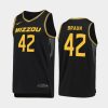 parker braun black replica men's jersey