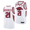 patrick beverley white equality arkansas razorbacks jersey