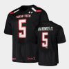 patrick mahomes black replica men's jersey