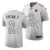 patrick surtain ii broncos 2021 nfl draft city edition men's white jersey