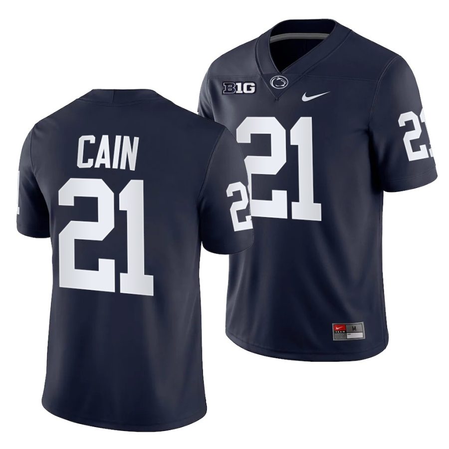 penn state nittany lions noah cain navy college football men jersey