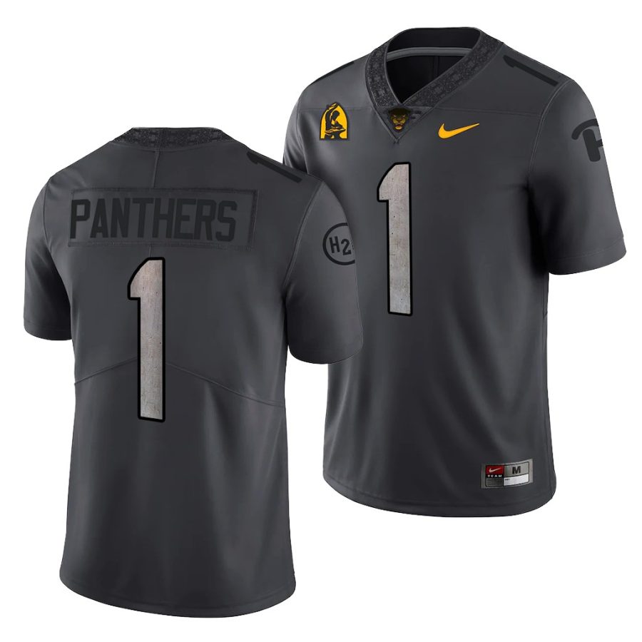 pitt panthers anthracite steel city men jersey