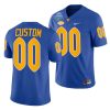 pitt panthers custom royal 2021 acc football conference champions jersey