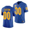 pitt panthers custom royal college football men jersey