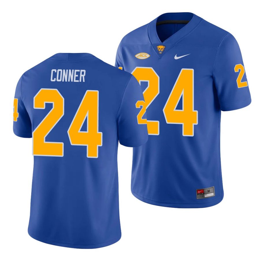 pitt panthers james conner royal college football men's jersey