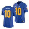 pitt panthers jaylon barden royal college football men's jersey