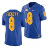 pitt panthers kenny pickett royal 2021 acc football conference champions jersey