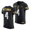 pitt panthers nathan peterman golden edition nfl alumni limited black jersey