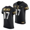 pitt panthers rashad weaver golden edition nfl alumni limited black jersey