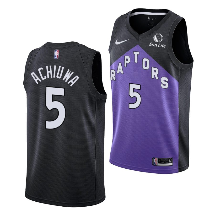 precious achiuwa raptors earned edition purple jersey