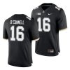 purdue boilermakers aidan o'connell black college football men's jersey