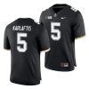 purdue boilermakers george karlaftis black college football men's jersey