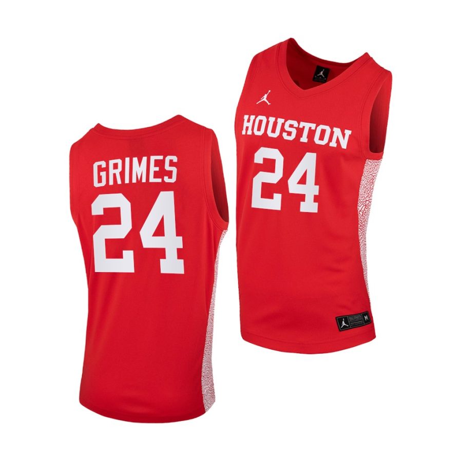 quentin grimes red replica men jersey