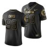 raekwon davis black golden edition men's jersey