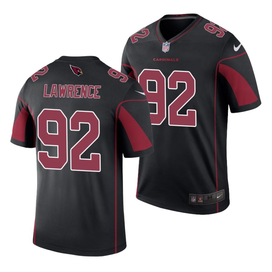 rashard lawrence cardinals 2020 nfl draft color rush legend men's black jersey