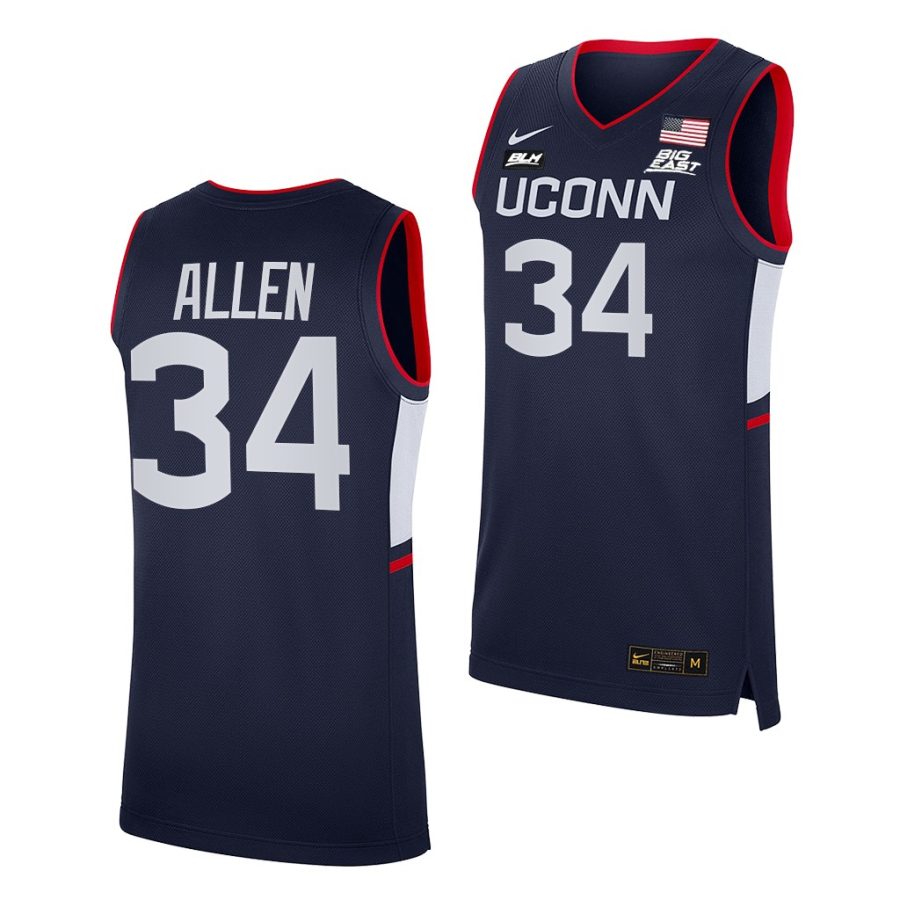 ray allen uconn huskies college basketball 2021 22 alumni jersey