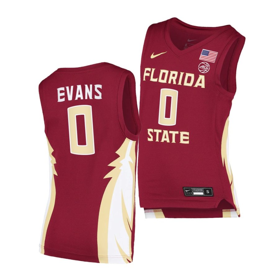 rayquan evans garnet replica men jersey