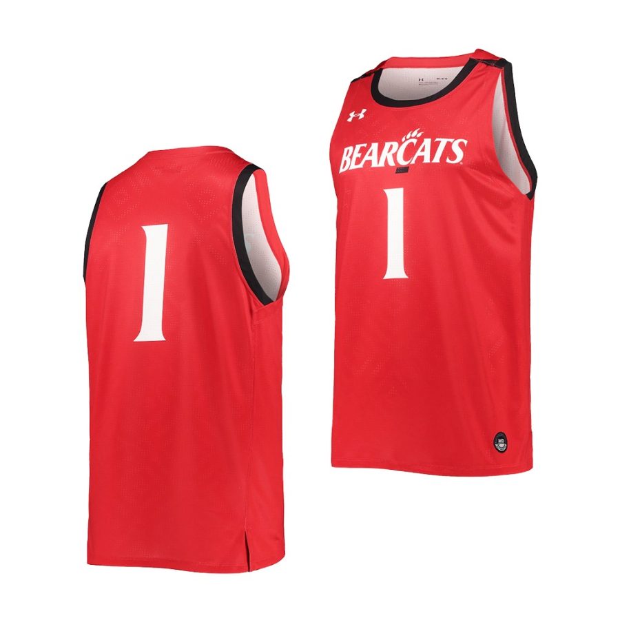 red college basketball cincinnati bearcats jersey