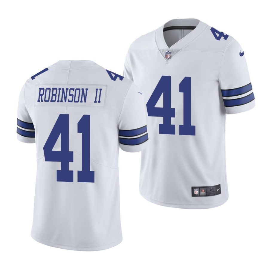 reggie robinson ii white 2020 nfl draft men's jersey 1