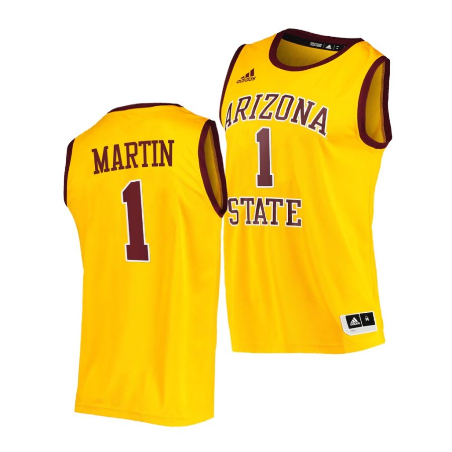 remy martin gold college basketball men jersey