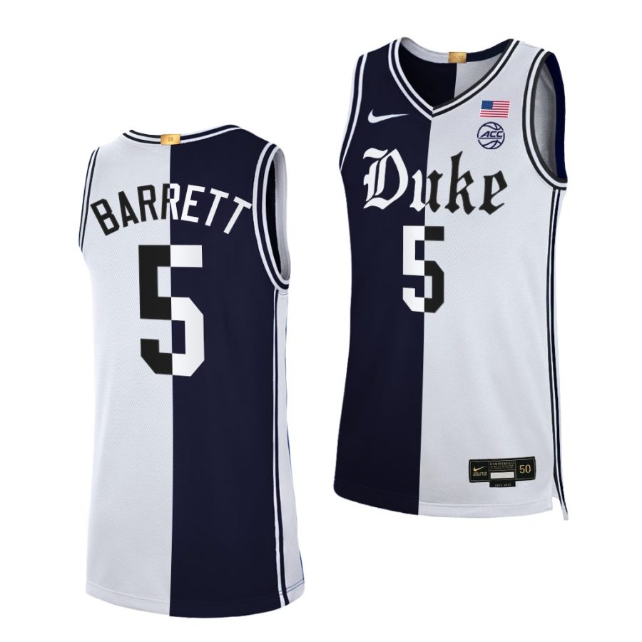 rj barrett black white cameron brotherhood limited split edition jersey