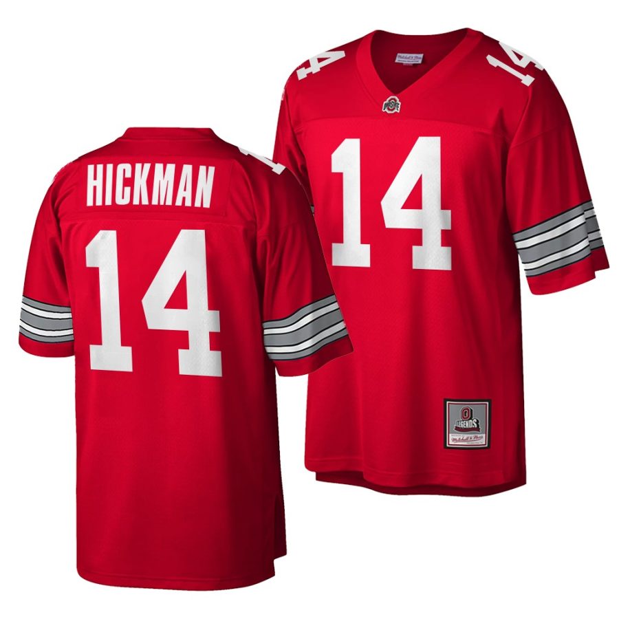 ronnie hickman ohio state buckeyes throwback 2021 22 jersey