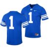 royal college football byu cougars jersey