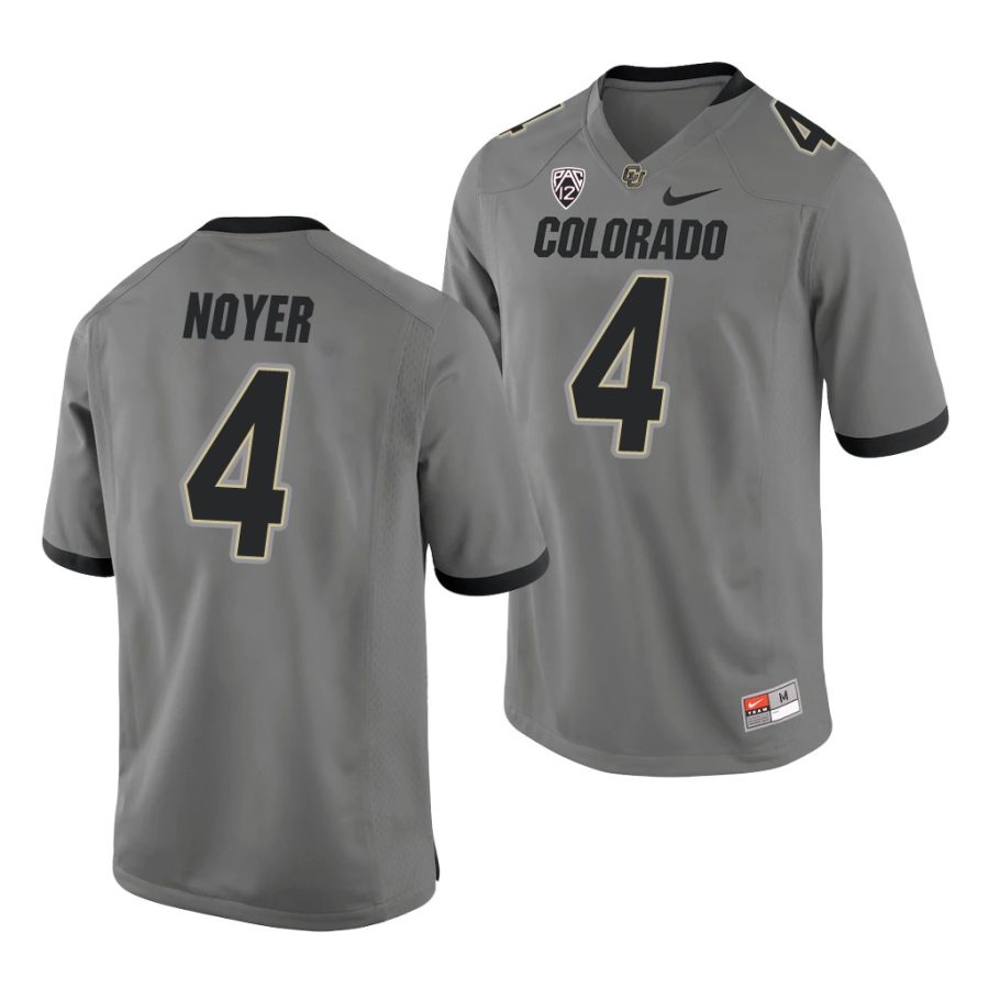 sam noyer gray college football men's jersey