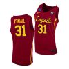 sami ismail maroon 2021 march madness sweet 16 loyola chicago ramblers jersey