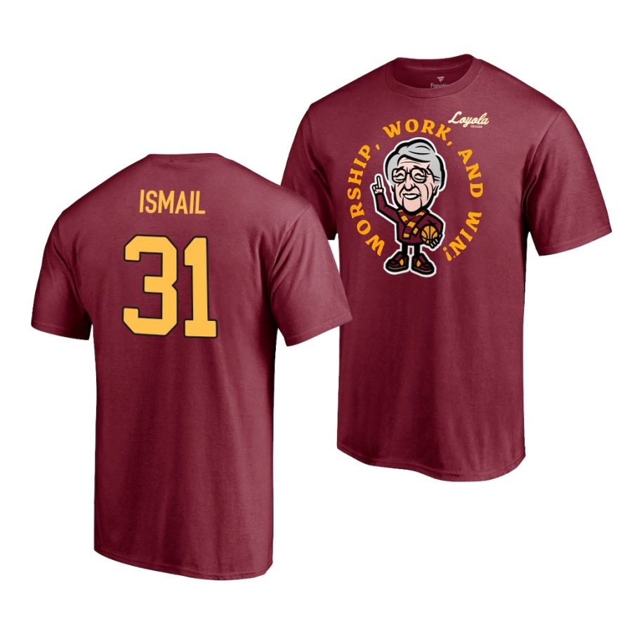 sami ismail maroon sister jean ncaa shirt