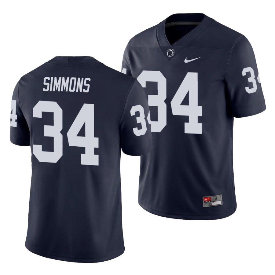 shane simmons navy college football men's jersey